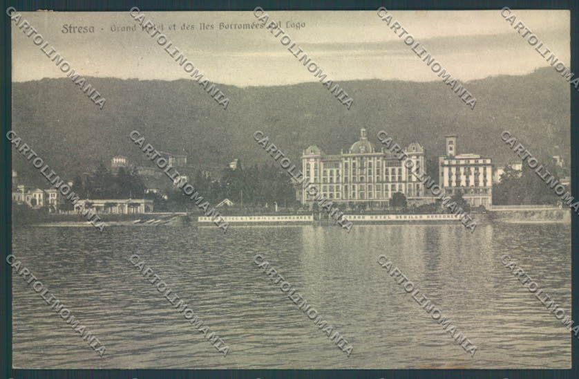 Verbania Stresa cartolina ZQ5550 – fronte
