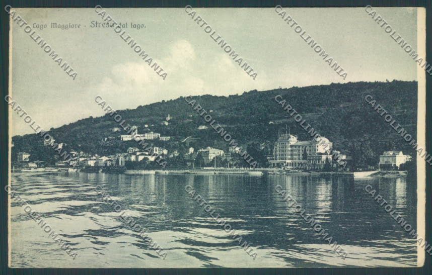 Verbania Stresa cartolina ZQ5554 – fronte