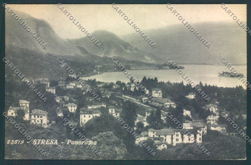 Verbania Stresa cartolina ZQ5557 – fronte