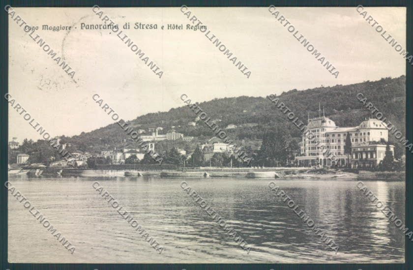 Verbania Stresa cartolina ZQ5558 – fronte