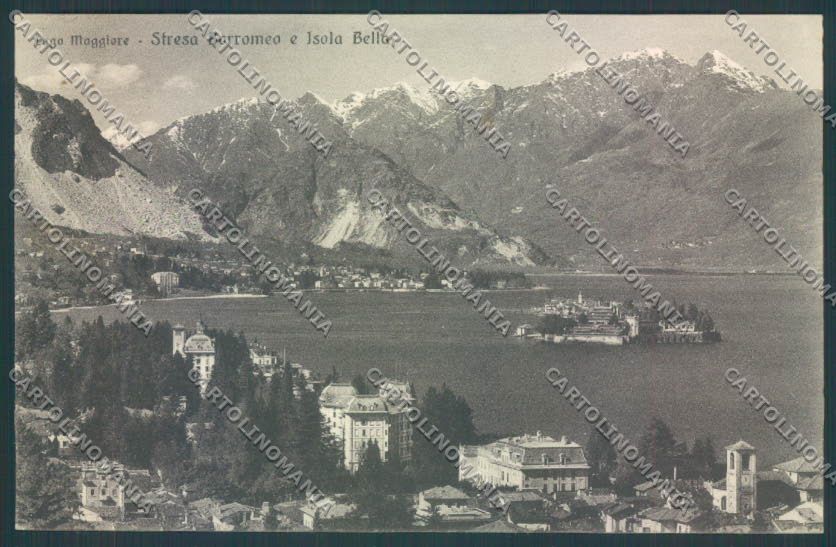 Verbania Stresa cartolina ZQ5562 – fronte