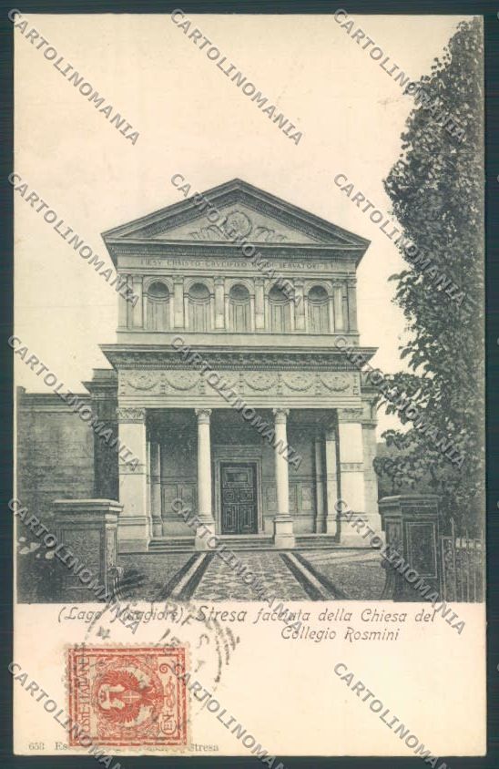 Verbania Stresa Collegio cartolina ZQ5566 – fronte