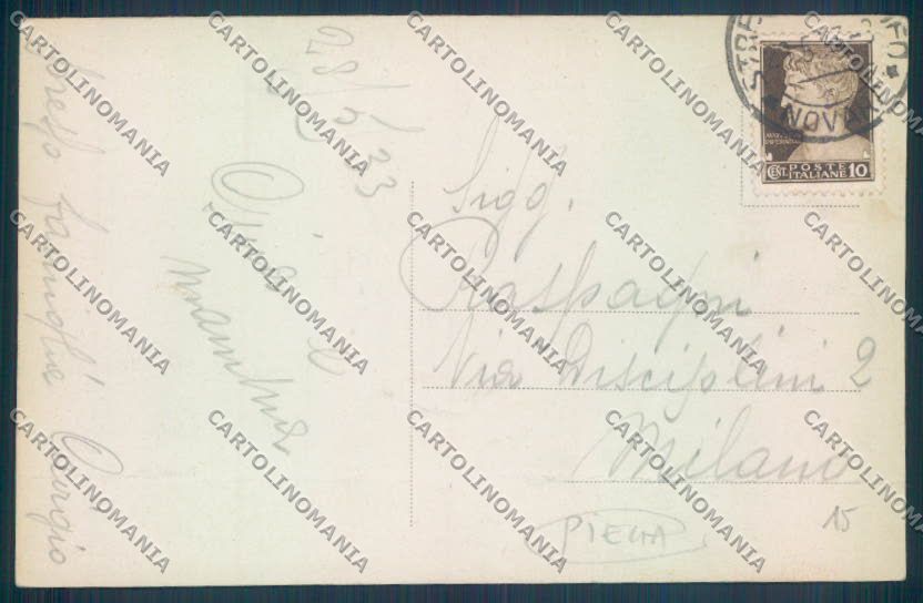 Verbania Stresa PIEGA cartolina ZQ5567 – retro