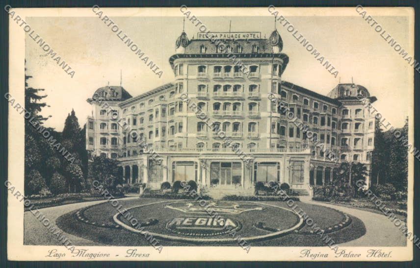 Verbania Stresa cartolina ZQ5568 – fronte