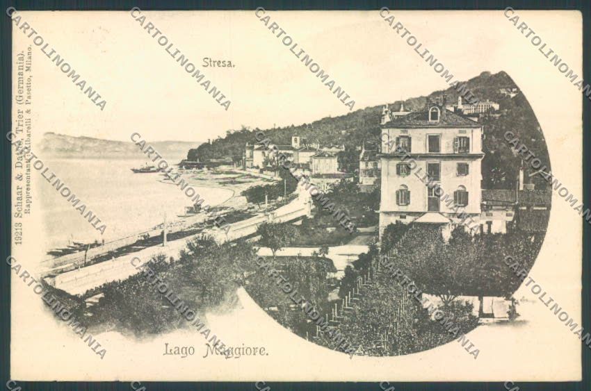 Verbania Stresa cartolina ZQ5572 – fronte