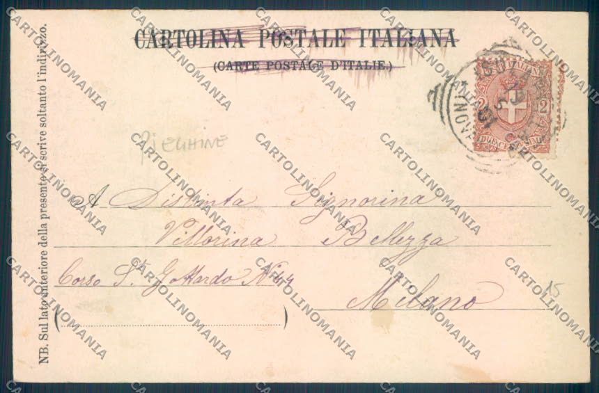Verbania Stresa PIEGHINE cartolina ZQ5580 – retro