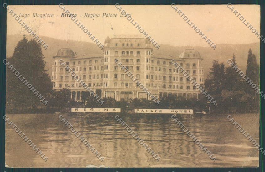 Verbania Stresa cartolina ZQ5582 – fronte