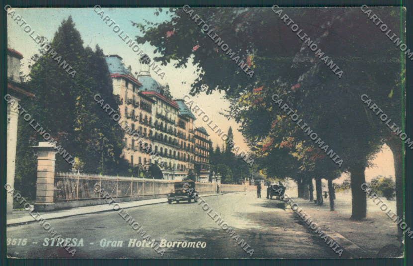 Verbania Stresa Automobile cartolina ZQ5583 – fronte