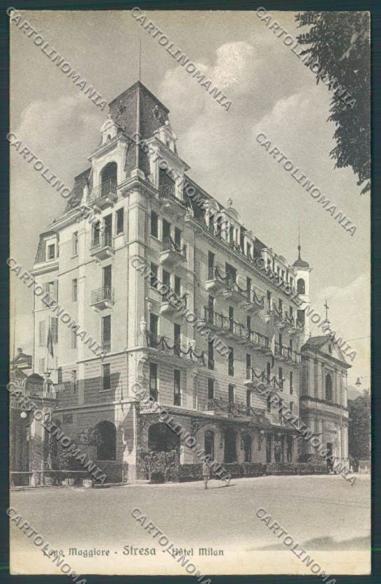 Verbania Stresa cartolina ZQ5590 – fronte