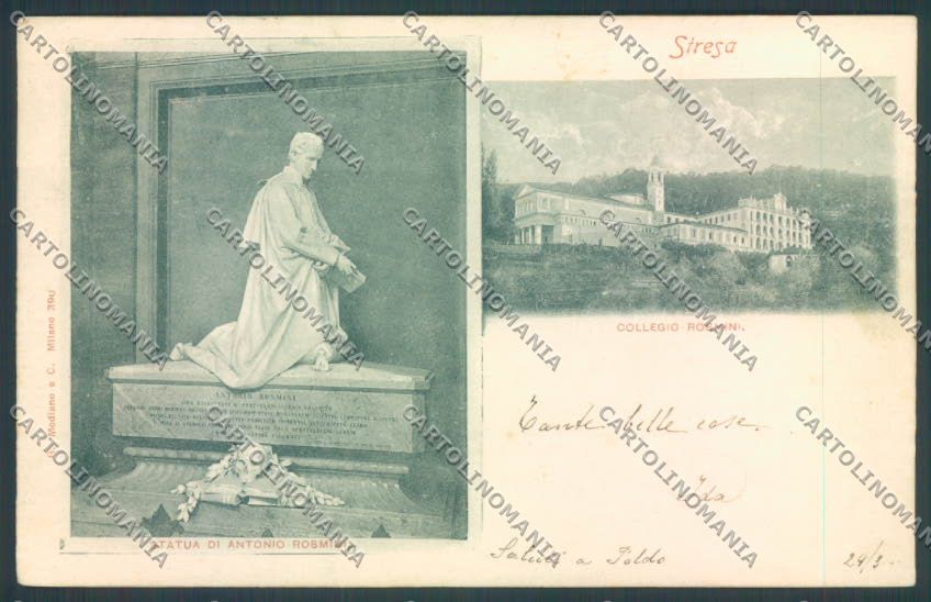 Verbania Stresa Collegio cartolina ZQ5595 – fronte