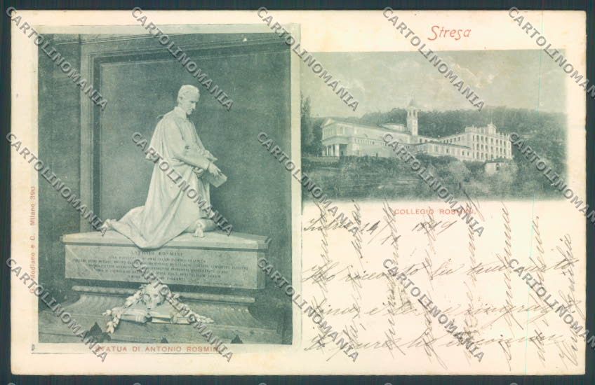 Verbania Stresa Collegio PIEGHINA cartolina ZQ5596 – fronte