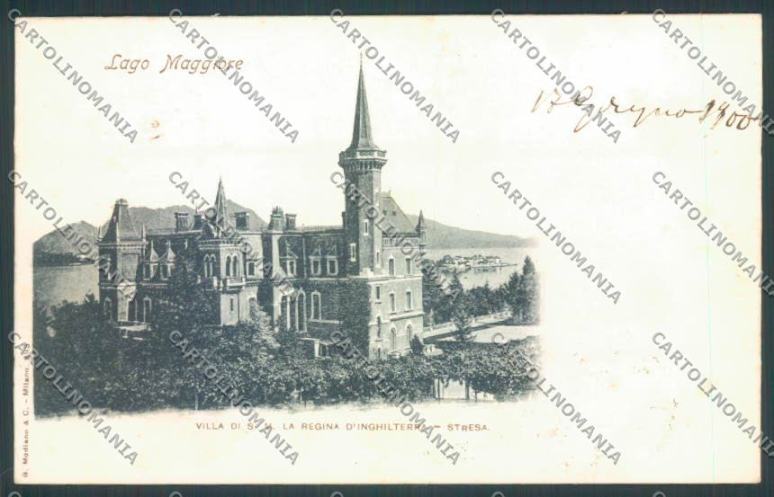 Verbania Stresa cartolina ZQ5597 – fronte