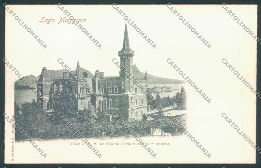 Verbania Stresa cartolina ZQ5598 – fronte