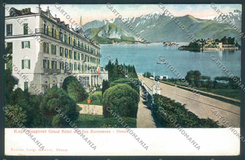Verbania Stresa cartolina ZQ5601 – fronte