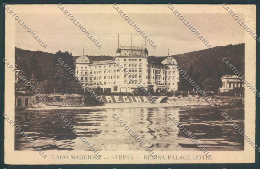 Verbania Stresa cartolina ZQ5607 – fronte
