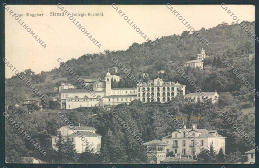 Verbania Stresa Collegio cartolina ZQ5608 – fronte