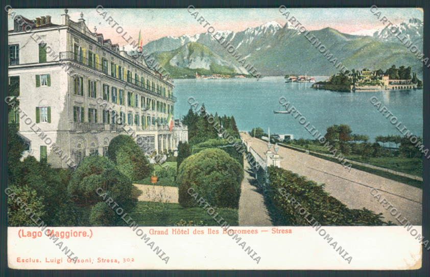 Verbania Stresa cartolina ZQ5609 – fronte