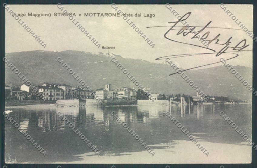 Verbania Stresa cartolina ZQ5611 – fronte