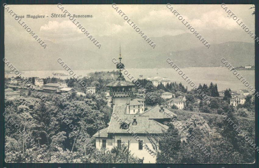 Verbania Stresa cartolina ZQ5614 – fronte