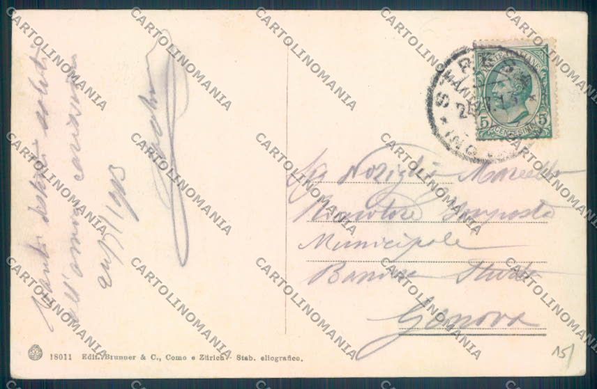 Verbania Stresa cartolina ZQ5614 – retro