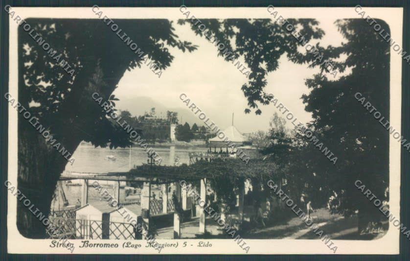 Verbania Stresa Foto cartolina ZQ5616 – fronte