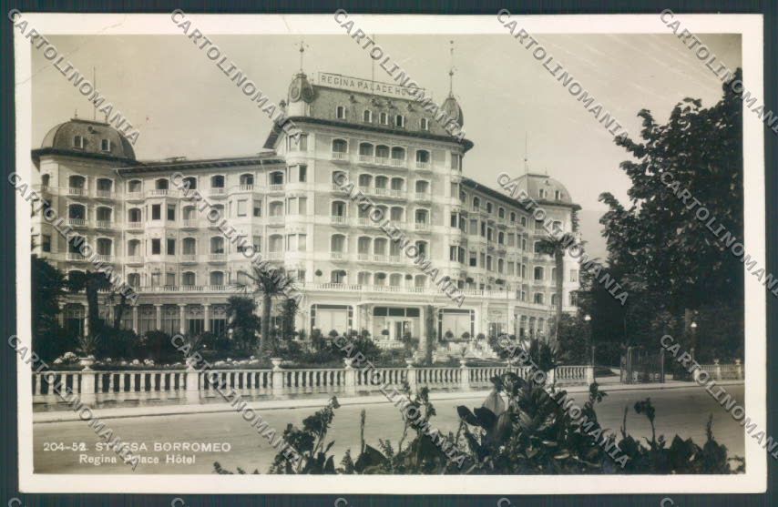Verbania Stresa PIEGA Foto cartolina ZQ5623 – fronte