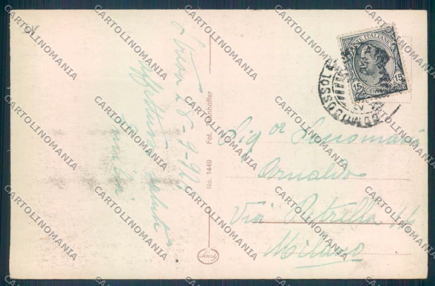 Verbania Stresa Battello Foto cartolina ZQ5625 – retro