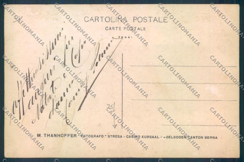 Verbania Stresa Foto cartolina ZQ5628 – retro