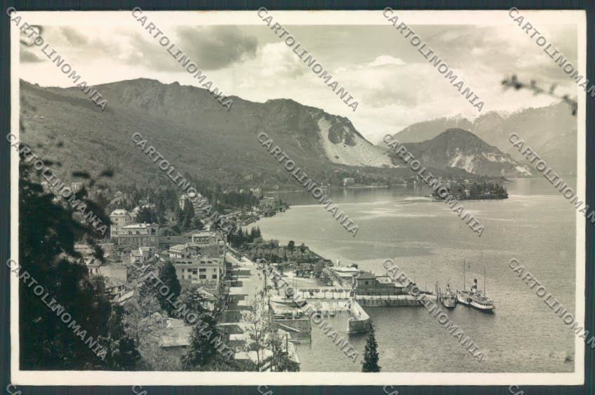 Verbania Stresa Battello Foto cartolina ZQ5630 – fronte
