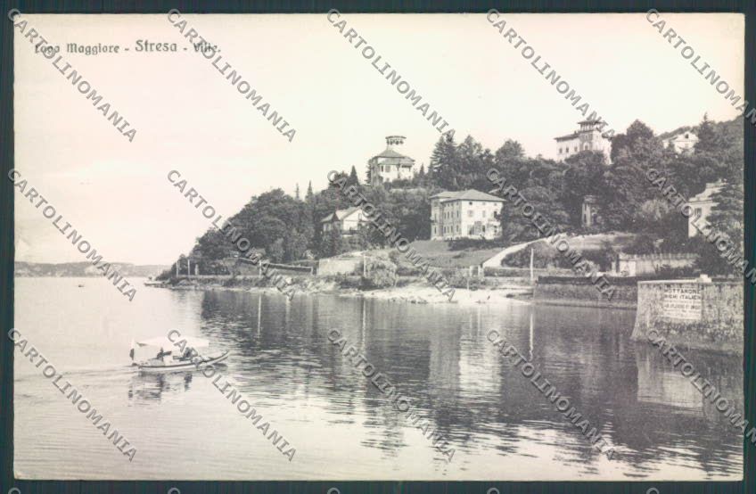 Verbania Stresa Barca cartolina ZQ5631 – fronte