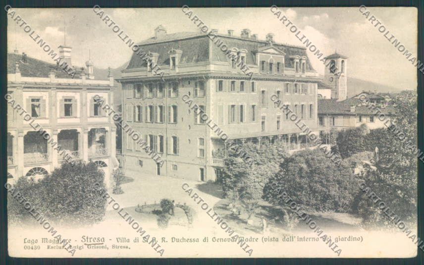 Verbania Stresa cartolina ZQ5634 – fronte