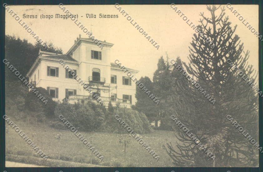 Verbania Stresa cartolina ZQ5640 – fronte