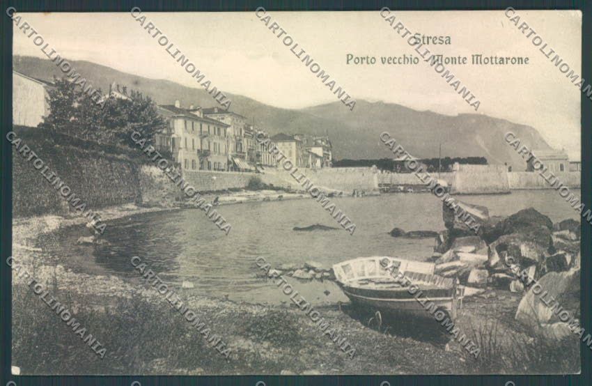 Verbania Stresa Barca cartolina ZQ5646 – fronte