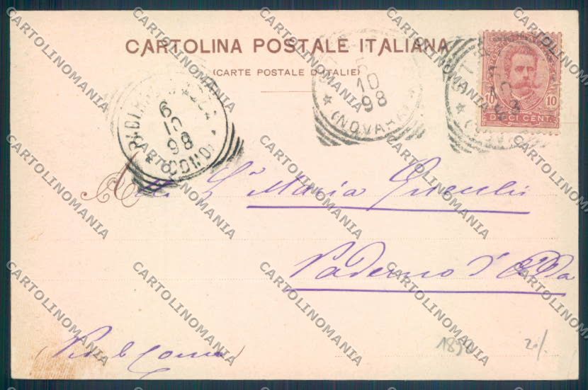 Verbania Stresa 1898 cartolina ZQ5653 – retro