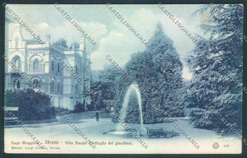 Verbania Stresa cartolina ZQ5654 – fronte