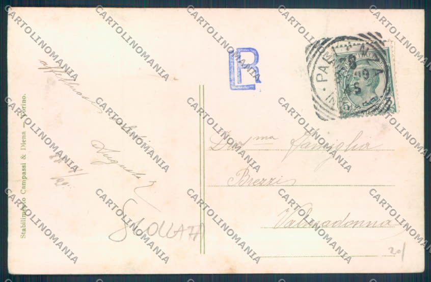 Verbania Stresa SCOLLATA cartolina ZQ5656 – retro