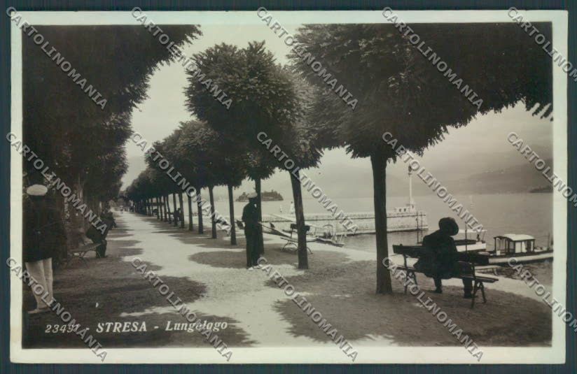 Verbania Stresa Foto cartolina ZQ5660 – fronte