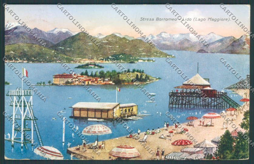 Verbania Stresa cartolina ZQ5663 – fronte