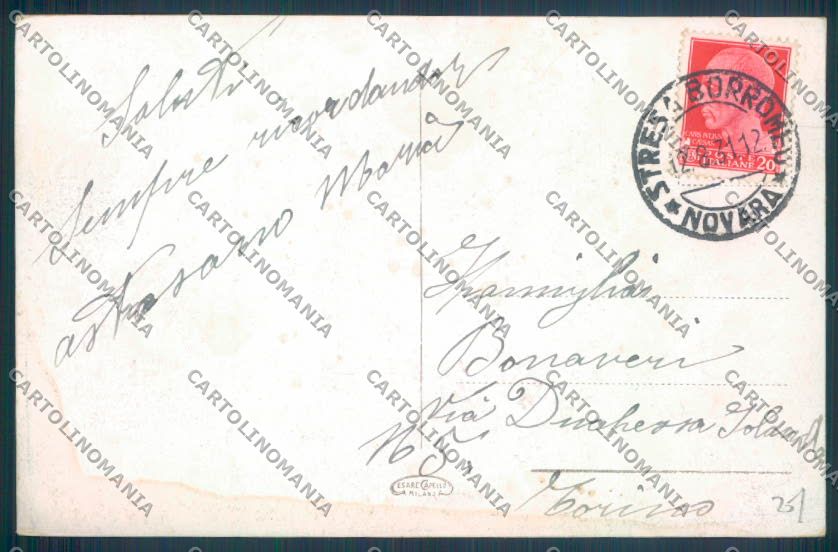 Verbania Stresa cartolina ZQ5663 – retro
