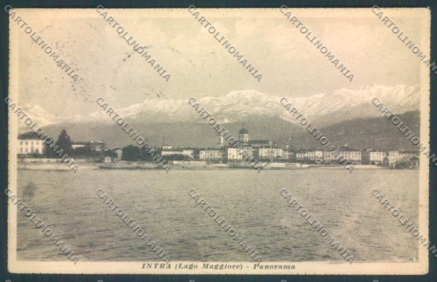 Verbania Intra cartolina ZQ5672 – fronte