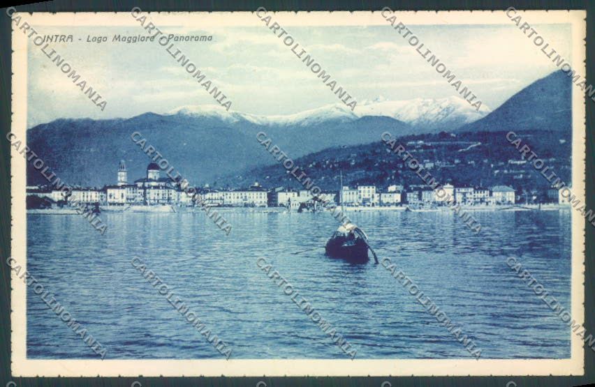 Verbania Intra Barca cartolina ZQ5673 – fronte
