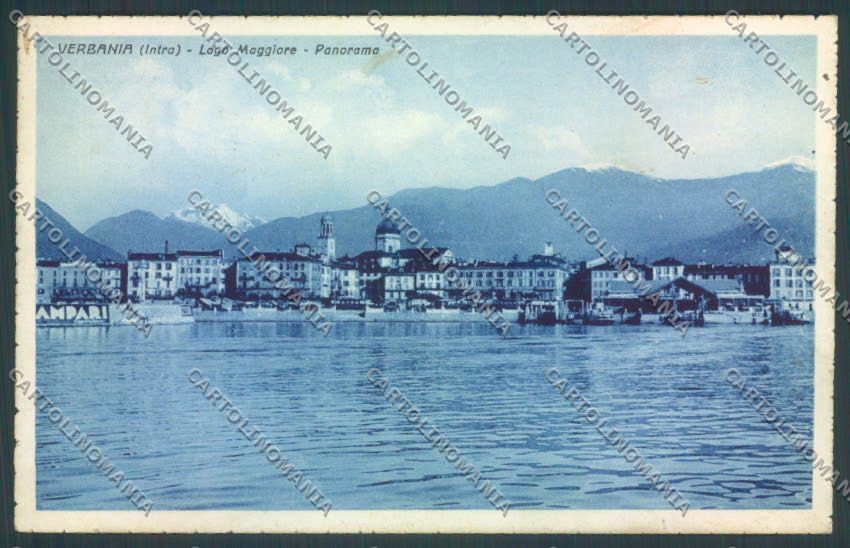 Verbania Intra PIEGHINA cartolina ZQ5675 – fronte