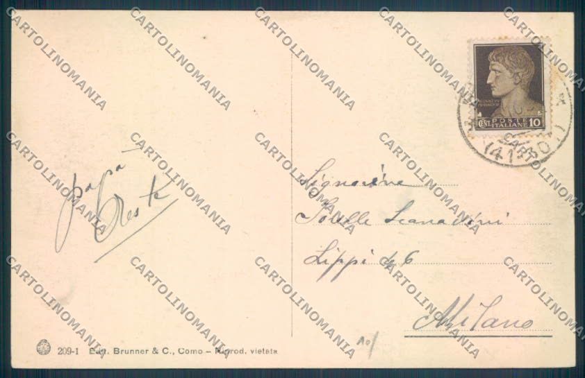 Verbania Intra cartolina ZQ5676 – retro