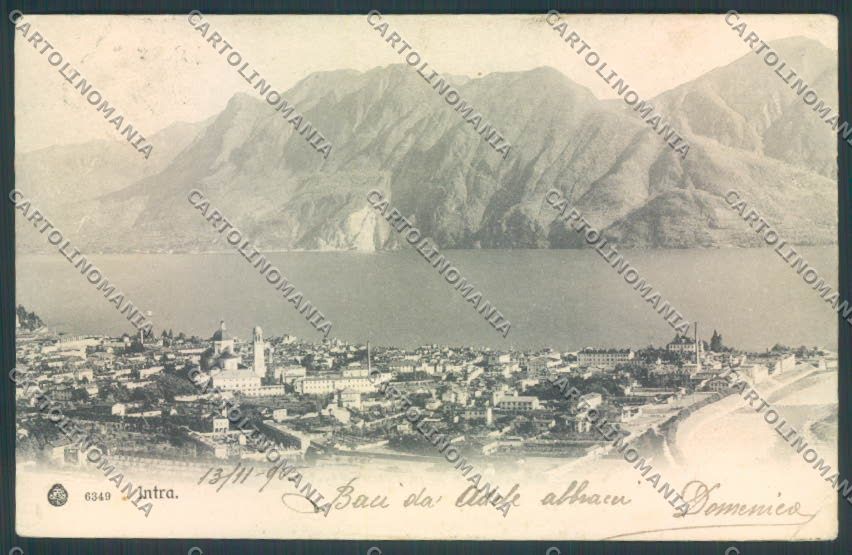 Verbania Intra PIEGHE cartolina ZQ5677 – fronte