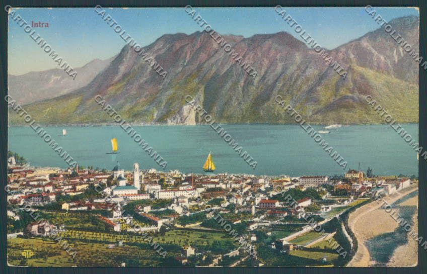 Verbania Intra cartolina ZQ5678 – fronte