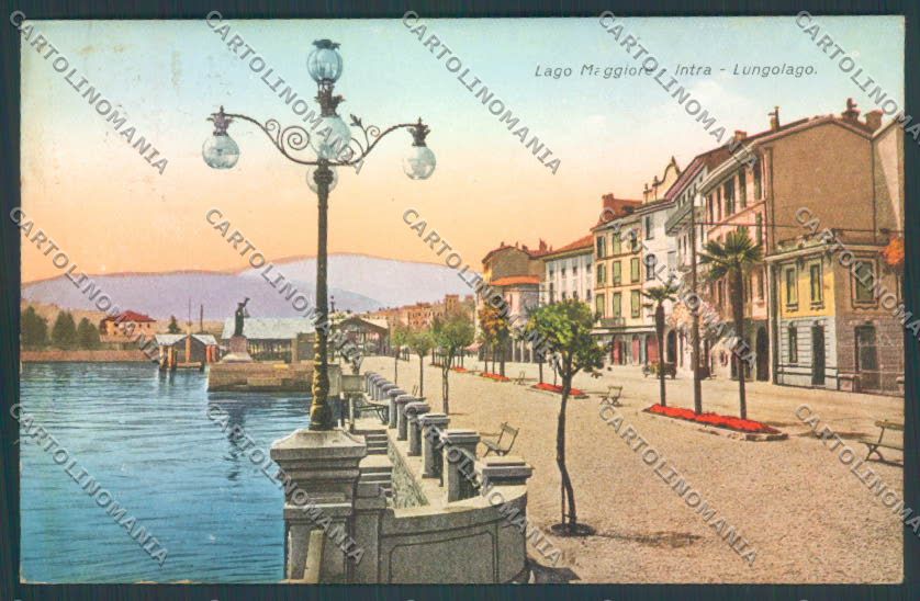 Verbania Intra cartolina ZQ5680 – fronte