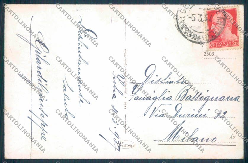 Verbania Intra cartolina ZQ5680 – retro