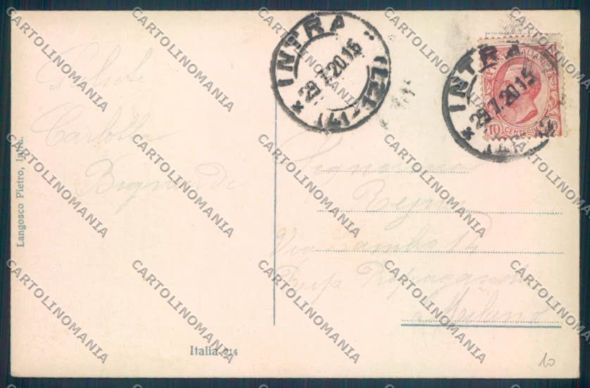 Verbania Intra cartolina ZQ5682 – retro