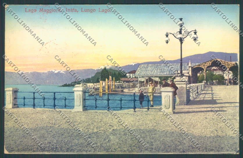 Verbania Intra cartolina ZQ5699 – fronte