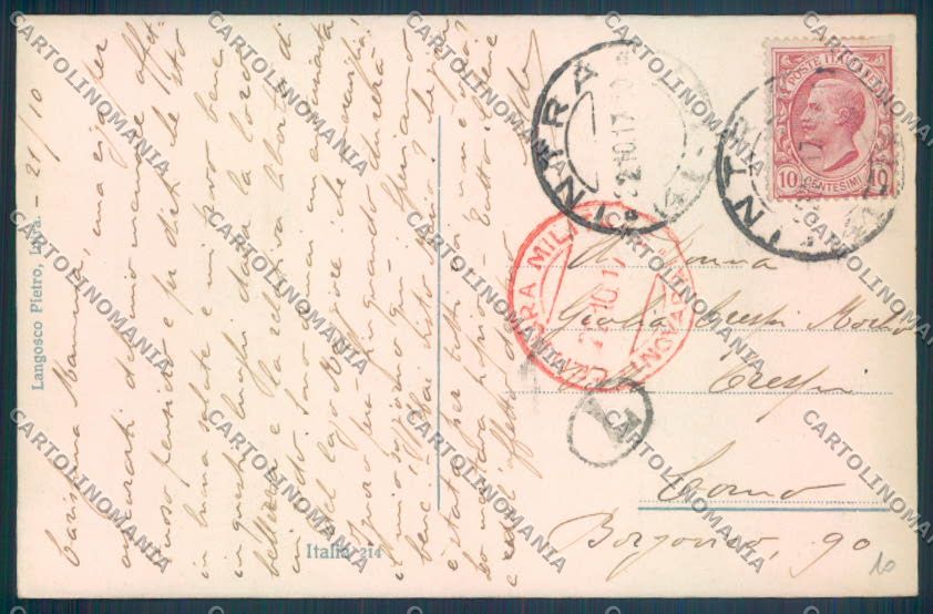 Verbania Intra cartolina ZQ5699 – retro